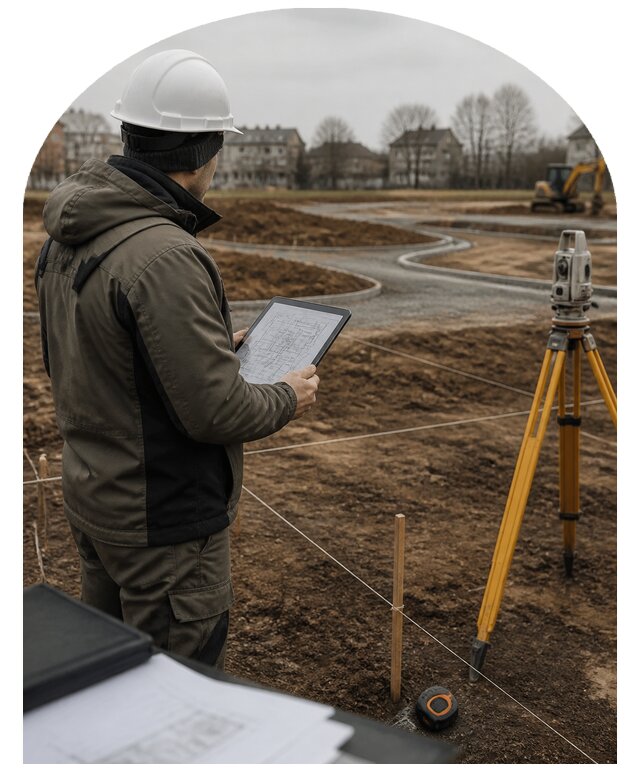 Генеральный план участка для благоустройства в Лениногорске